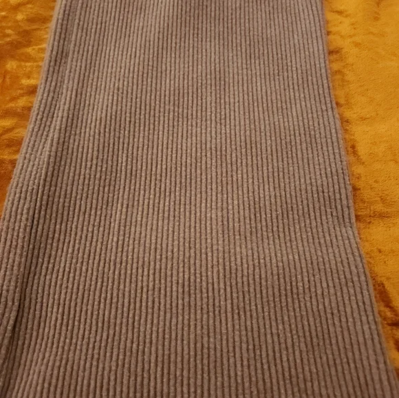 Joe's Jeans Lexie Grey Ribbed Flare Leg Pant - Picture 14 of 15